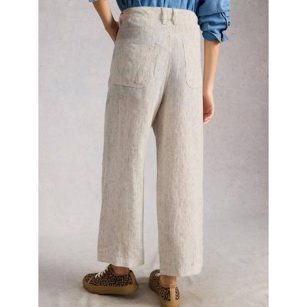 White Stuff Tia Linen Wide Leg Trouser